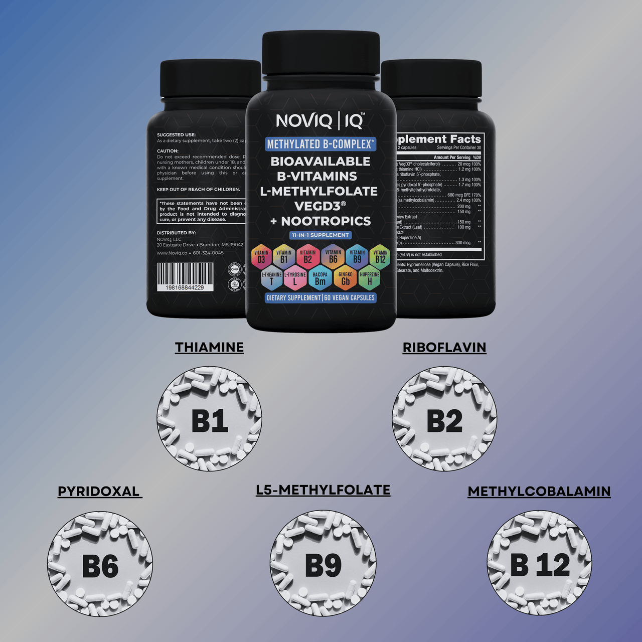 Methylated B-Complex - NOVIQ