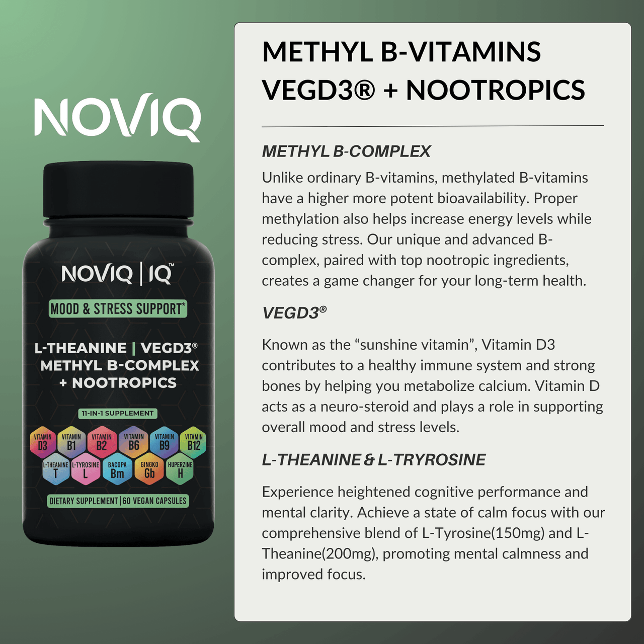 Mood & Stress Support - NOVIQ